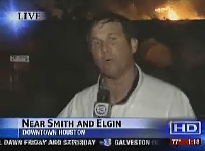 Live online coverage of Hurricane Ike from KTRK in Houston