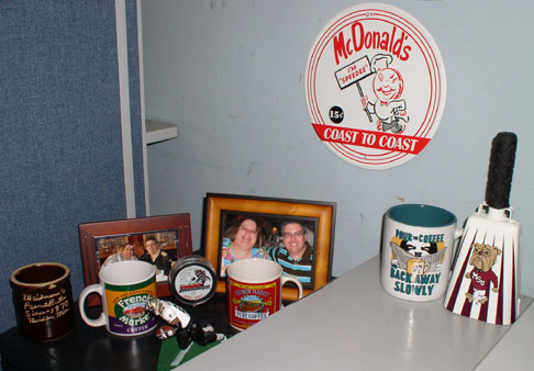 My little cubicle decorations.